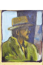 Man in Green Coat