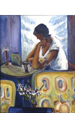 Woman at Her Computer